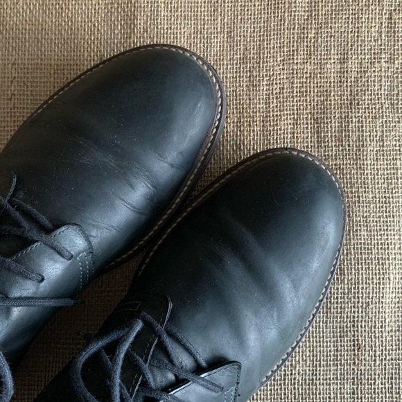 NAOT Men’s Chief Lace Up Dress Shoes Black Size 44 or US 11-11.5 - Picture 5 of 12